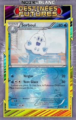 Sorboul Reverse - NB04:Zukünftige Schicksale - 32/99 - Französische Pokemon Karte