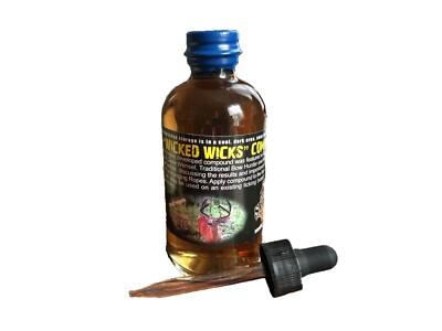 Smokey's Deer Lure Wicked Wicks Compound - PATENTED**Pure Pre-Orbital Gland Lure