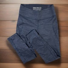 Outdoor Voices Tech Leggings Training 7/8 Running Pocket Heather Gray Women S