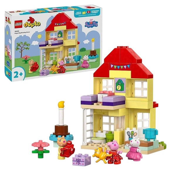 "Lego - \"Peppa Pig\"-Spielset, Geburtstag, Kunststoff (GT56508)"-image