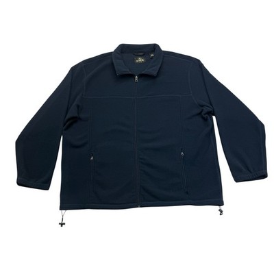 RedHead Jacket Mens 2XL Blue Fleece Full Zip Long Sleeve Outdoors Hiking