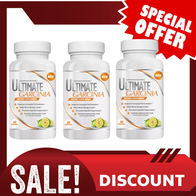 MEGA SALE!! Ultimate Garcinia (3 PK) | Weight Loss/Fat Blocker/Diet-  (3 PK)
