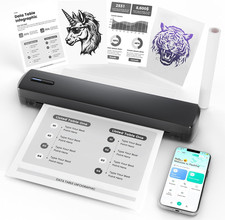 Portable Thermal Printer - Tattoo Stencil Machine - Wireless Bluetooth Inkless P