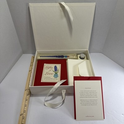 Red Envelope Love Letter Writing Set, Includes Calligraphy Pen & Ink, Book, Etc