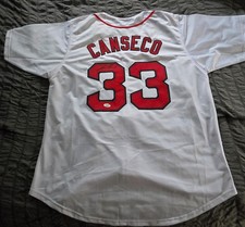 Jose Canseco Boston Red Sox's Signed Custom Jersey JSA Cert.