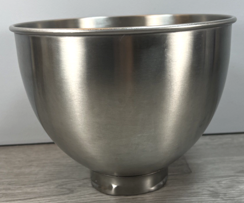KitchenAid 4.5 Quart Stainless Steel Mixing Bowl for Classic Stand Mixers-image