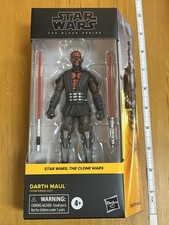 Star Wars Black Series Darth Maul Clone wars Hasbro