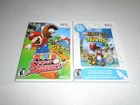 Mario Super Sluggers & Power Tennis w/New Play Control ☆☆ Complete Nintendo Wii