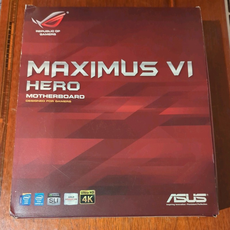 ASUS Maximus VI Hero Gaming Motherboard, 16GB RAM Corsair Vent Core 2 Duo E7500