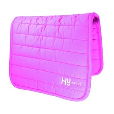 Image of Hy Equestrian Reversible Comfort Pad - Fuchsia