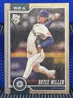 2026 Topps Series One BRYCE MILLER Mariners Wood Parallel 18/25