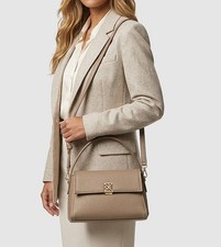 Calvin Klein LV04F3425G borsa shoulder donna Emblem Pebble ecopelle 26x17x10