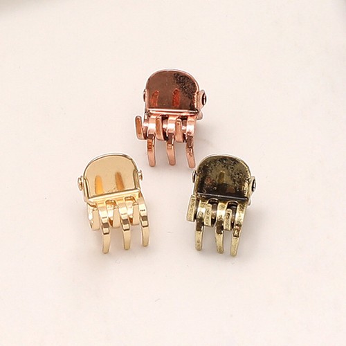Mini Hair Claw Metal Tiny Hair Jaw Clips Hair Clamp Barrattes Butterfly - Picture 6 of 13