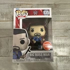 Funko Pop WWE Big Boss Man 135 GameStop exclusive