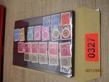 Briefmarken Europa 1956- 1964 Konvolut auf 13 Dia 5 Steckkarten  ( 327)