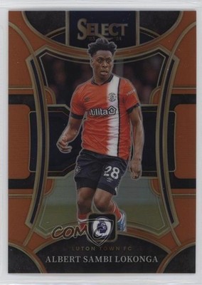 2023 Panini Select Premier League Orange Prizm 42/75 Albert Sambi Lokonga 0j3i