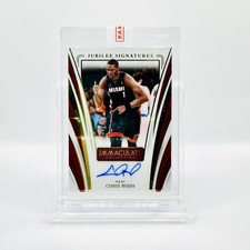 2023-24 Panini Immaculate Chris Bosh #IJL-CBH Jubilee Signatures Auto /49