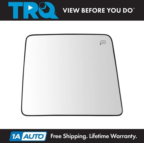 TRQ Right Upper Mirror Glass Fits 2013-2014 Ford F-150