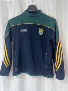 Vintage O’Neills Kerry Group Ciarrai Gaelic Football Jersey Long Sleeve Zip 13