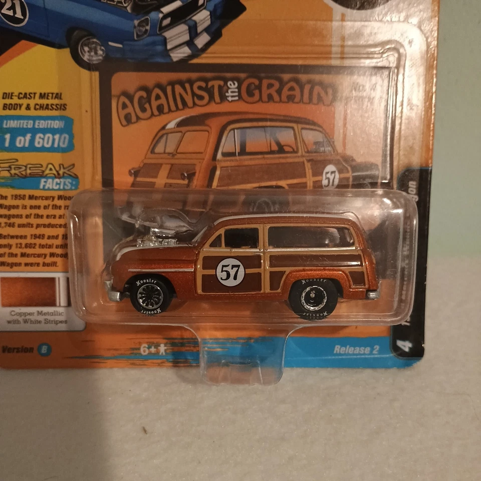 Johnny Lightning 1950 Mercury Woody Wagon 2021 Spoilers 21 - Image 2 of 4