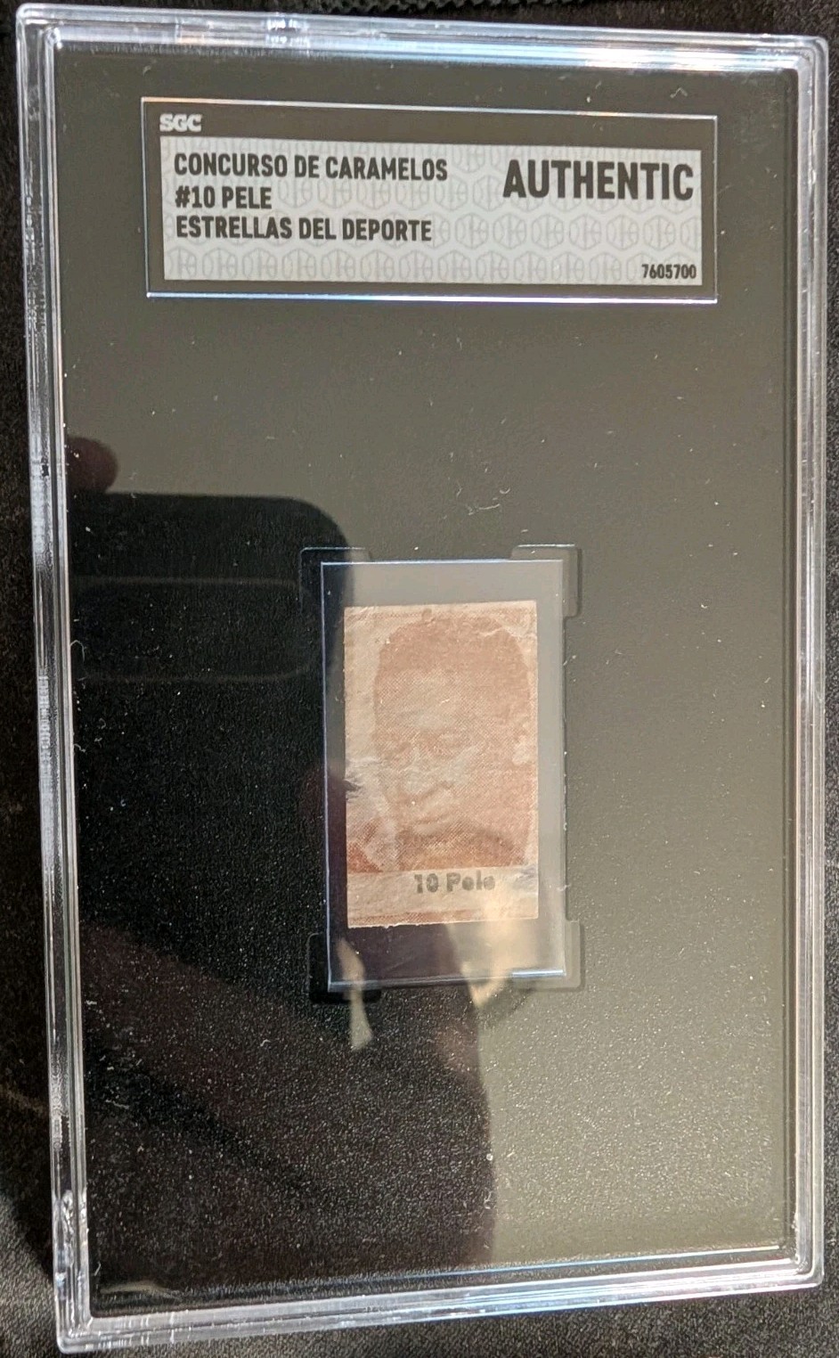 1959 Concurso De Caramelos #10 Pele SGC A Estrellas Del Deporte ONLY Graded Copy