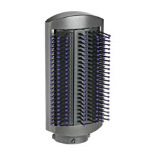 Genuine Dyson Black Purple Soft Smoothing Brush HS01 Airwrap Hair Styler Gentle