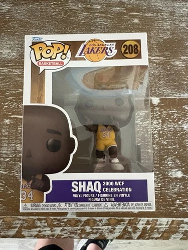 Funko NBA Pop! Vinyl Shaq 2000 WCF Celebration Los Angeles Lakers Figure #208