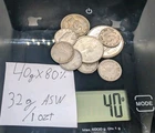 Pre-1967 Canada 1oz ASW Silver Junk Coins 80% Dimes Quarters Half 1.7 $ Face Val