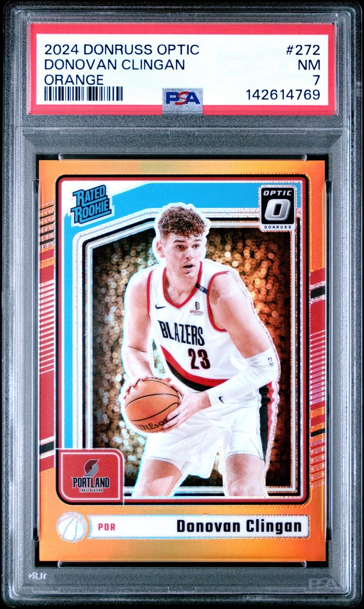2024-25 Panini Donruss Optic - Rated Rookie Donovan Clingan #272
