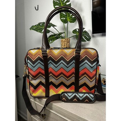 Missoni for Target Zigzag Chevron Laptop Bag/Tote with Shoulder Strap