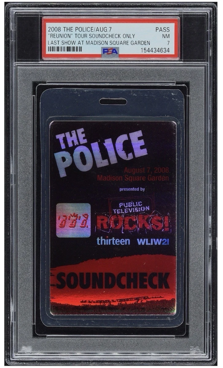 メガレア！LOLLAPALOOZA92！当時会場で地元警察からゲット！ビンテージ Original The Police (Musical Artist) Memorabilia for sale | eBay