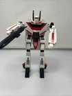 Vintage 1985 Hasbro Transformers G1 Jetfire Autobot with rifle - not complete