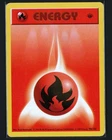 Fire Energy HP 98/102 - 1st Edition Base Set Shadowless - Pokemon 1999 (D)
