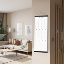 PuK Geburtstagskalender Monatsübersicht optional Posterleisten Set DE ENG