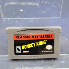 Donkey Kong Classic NES Series Nintendo Game Boy Advance GBA Tested Authentic A