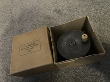 Antique P D Mulloch Salmon Reel 4.5 Inch with box  ( Read )  fly fishing reel 