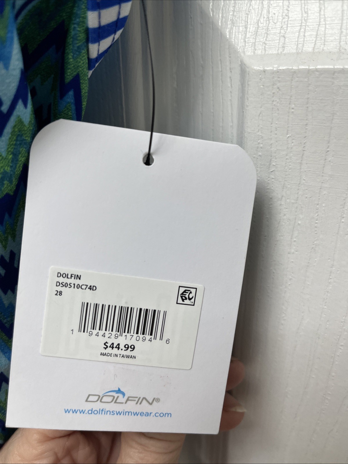 Dolfin Uglies Women's Swimsuit Size 28 Blue New