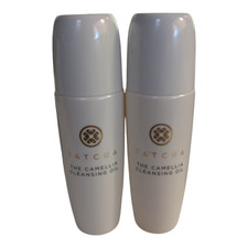 2 x Tatcha The Camelia Cleansing Oil 1.7 fl oz Ea.,Travel Size , READ Ships Free