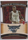 2025-26 Topps NBA Ayo Dosunmu Marks Of Excellence Auto ME-AD Chicago Bulls