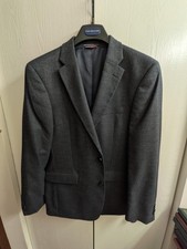 Tommy Hilfiger Men's Blazer 40R Gray Black Blue Pattern