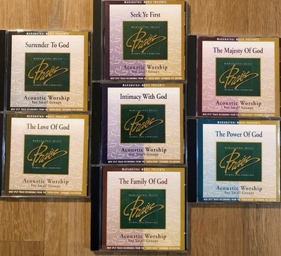 7 CD LOT - Maranatha Music - Acoustic Worship For Small Groups - Maranatha!