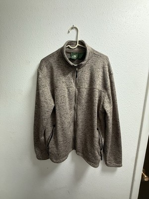 Stillwater Supply Co. Men's Gray Full Zip Jacket Size L Hiking Casual