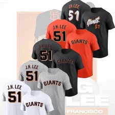 NEW ITEM 2025! Jung Hoo Lee #51 San Francisco Player Name and Number FASTSHIP