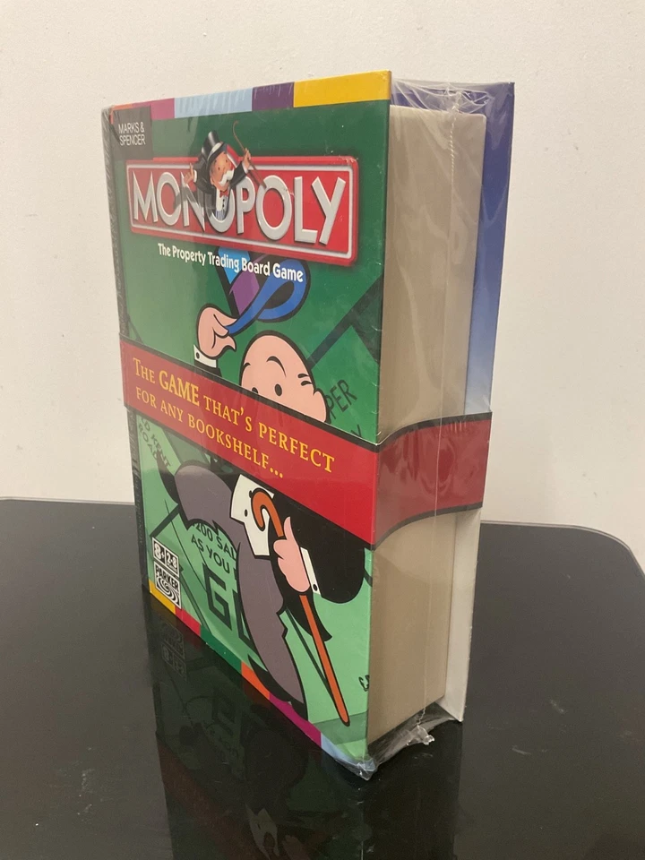 Hasbro Parker Monopoly Bookshelf Edition 2006 SEALED Board Game - Image 4 of 4