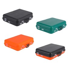 Small Fishing Tackle Box, Lure Hook Box, Adjustable Dividers, Storage Trays,