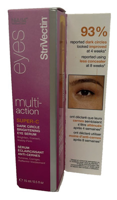 StriVectin Multi-Action Super-C Dark Circle Brightening Eye Serum  0.5 oz/15 ml.