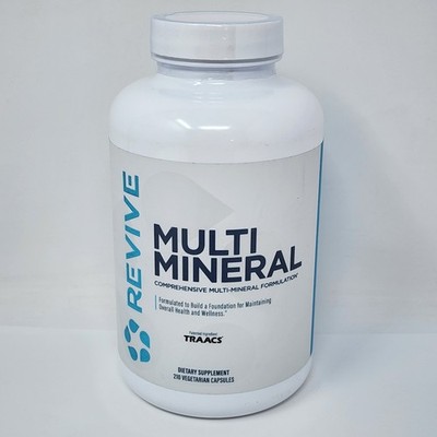 Revive MD Multi Mineral, 210 Capsules Exp 08/2027