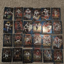 Panini Select NFL 24 Card Lot Tom Brady Ezekiel Elliott Jim Kelly