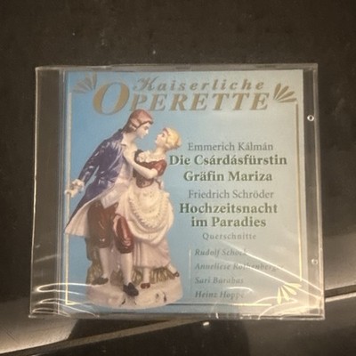 CD Kálmán / Schröder Kaiserliche Operette (Die Csárdásfürstin / Gräfin Mariza /
