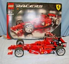 LEGO Technic Racers 8386 Ferrari F1 Racer 1:10 Assembled w/ Original Box 2004